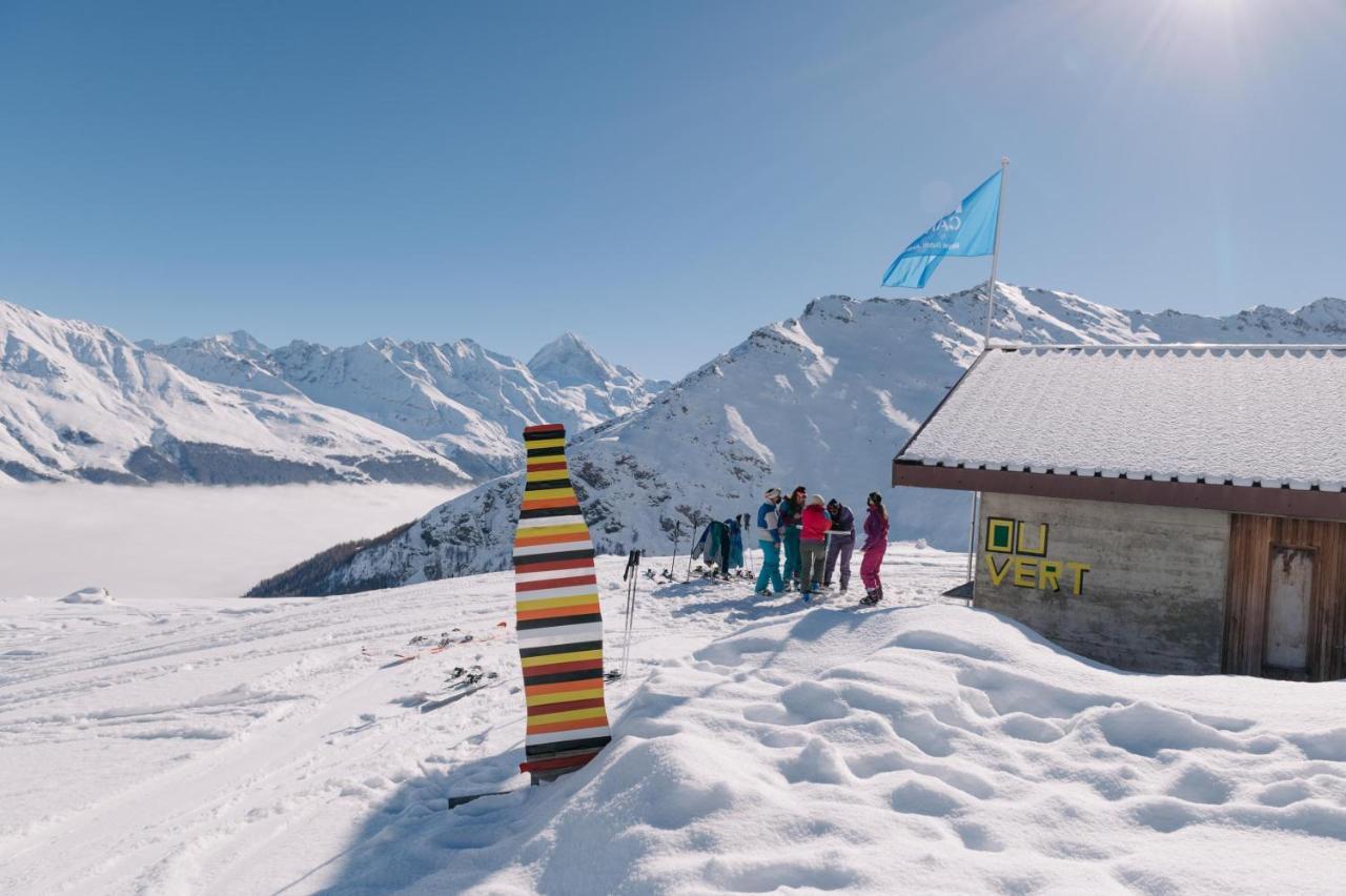 Hotel Dents De Veisivi Hauderes Екстер'єр фото